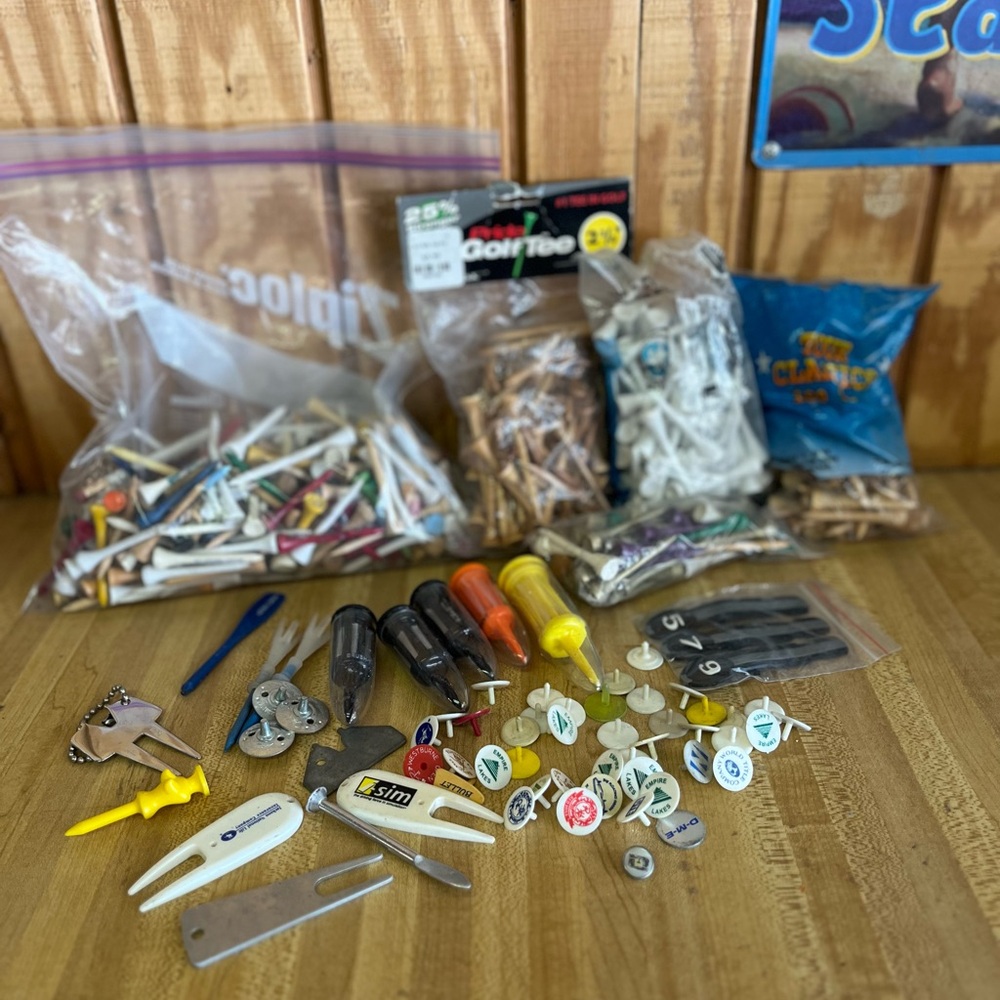 Golf, Golf, Golf, of course more Golf stuff. Assortment of Golf related things